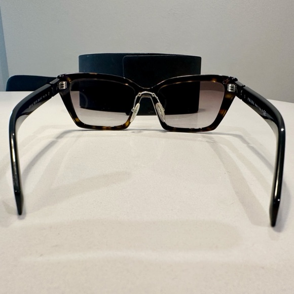 Original Prada Cateye Sunglasses PR 14XS - Retail Price $352 - Picture 11 of 13